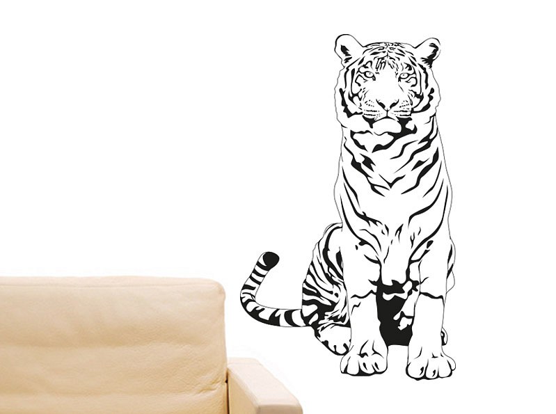Sedící tygr
